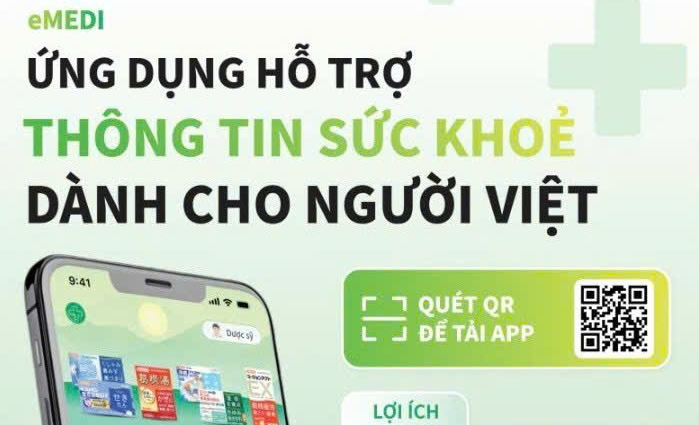 eMEDI – Ứng dụng y tế đầu tiên tại Nhật Bản dành cho người Việt chính thức ra mắt