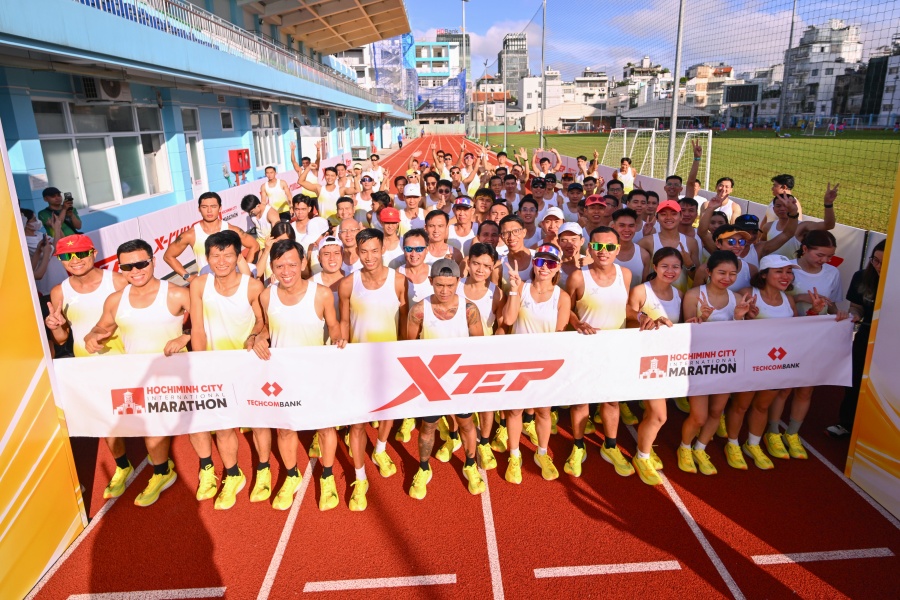 XTEP triển khai chương trình huấn luyện marathon cho cộng đồng chạy bộ